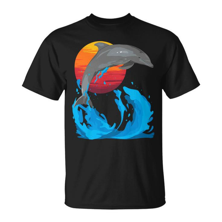 Cute Dolphin Aquatic Animals Marine Mammal Dolphin Trainers 1 Unisex T-Shirt