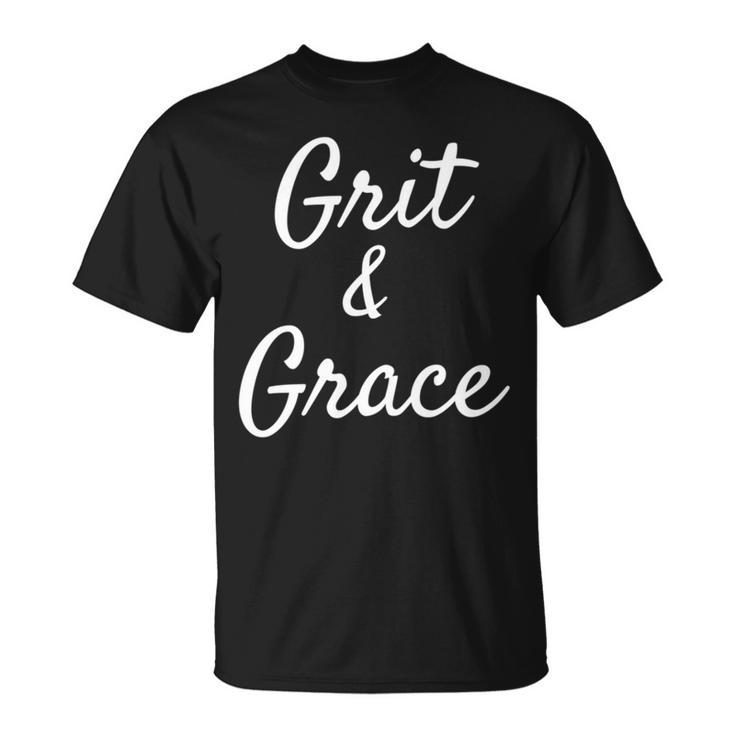 Cute Grit & Grace Inspirational Motivational T-Shirt
