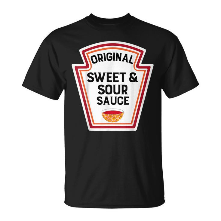 Cute Group Condiments Halloween Costume Sweet And Sour Sauce T-Shirt