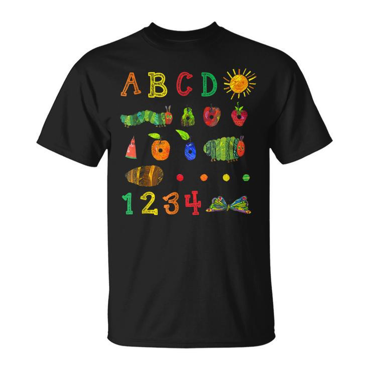 Cute Hungry Caterpillar Transformation Back To School  Unisex T-Shirt