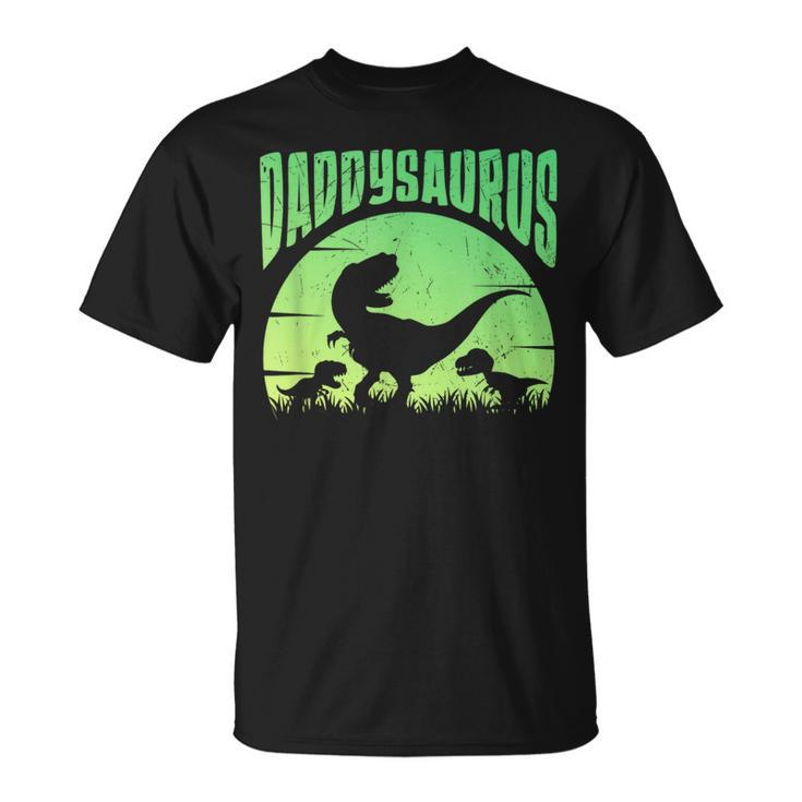 Daddysaurus - Daddy T Rex Great Father’S Day Gift - Classic  Unisex T-Shirt
