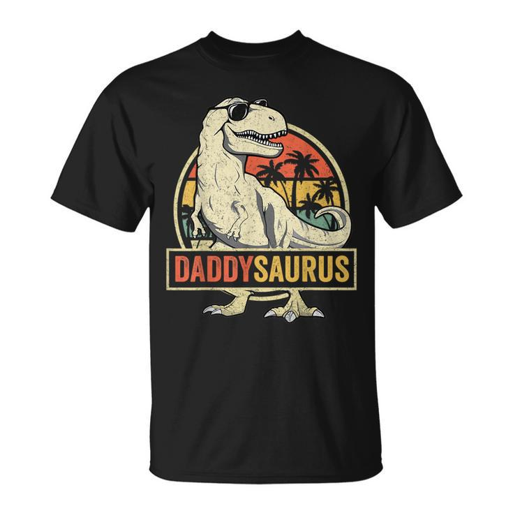 Daddysaurus  Fathers Day Gift T-Rex Dad Dinosaur  Funny Gifts For Dad Unisex T-Shirt