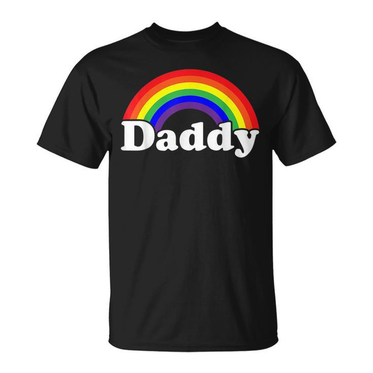 Damn Daddy Gay Pride Parade Daddy Masc Man Lgbtq Dad  Unisex T-Shirt