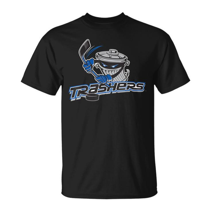 Danbury Trashers Ice Hockey Vintage  Uhl  Unisex T-Shirt
