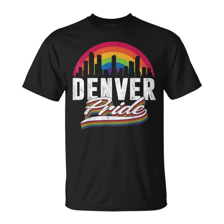 Denver Colorado Lgbt Lesbian Gay Bisexual Lgbtq Pride  Unisex T-Shirt