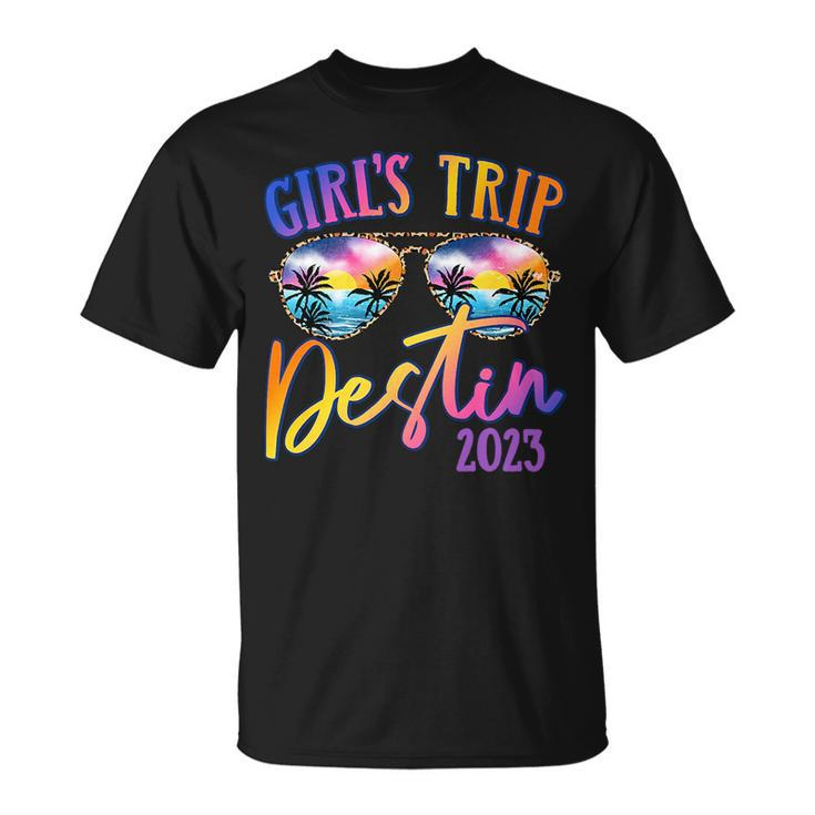 Destin 2023 Girls Trip Sunglasses Summer Girlfriend   Unisex T-Shirt