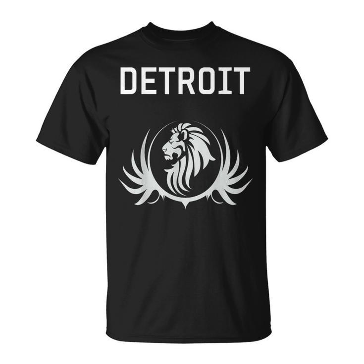 Detroit Football Fans  Lions Unisex T-Shirt
