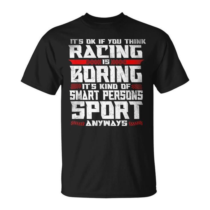 Dirt Track Racing Race Racing Funny Gifts Unisex T-Shirt