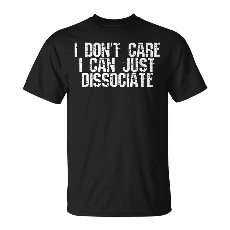 Dissociative Identity Disorder Did Personality T-shirt