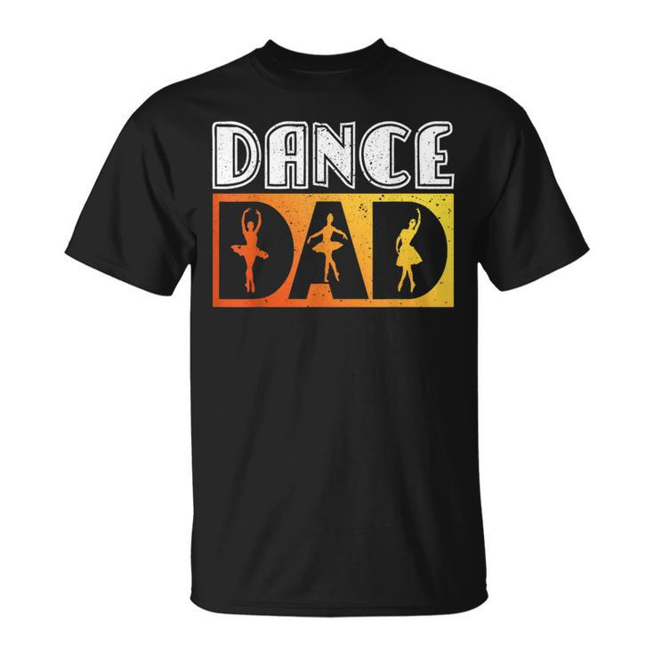 Distressed Dance Dad Ballet Vintage Retro For Mens  Unisex T-Shirt