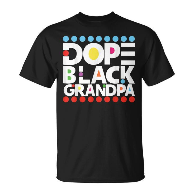Dope Black Family Junenth 1865 Funny Dope Black Grandpa  Unisex T-Shirt