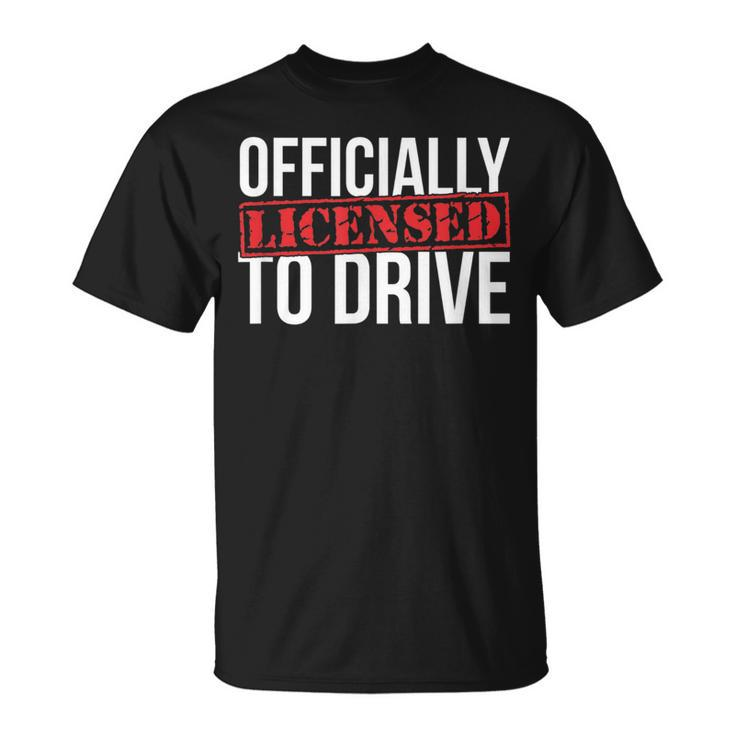 Driving License Gift Passed Driving Test | Drivers License Unisex T-Shirt