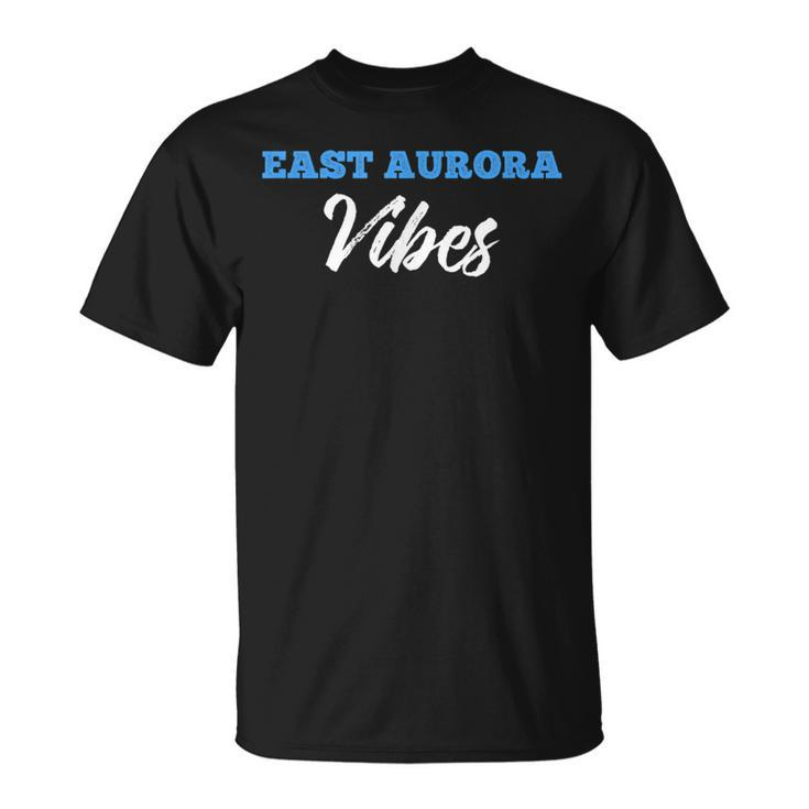 East Aurora Vibes Simple City East Aurora T-Shirt