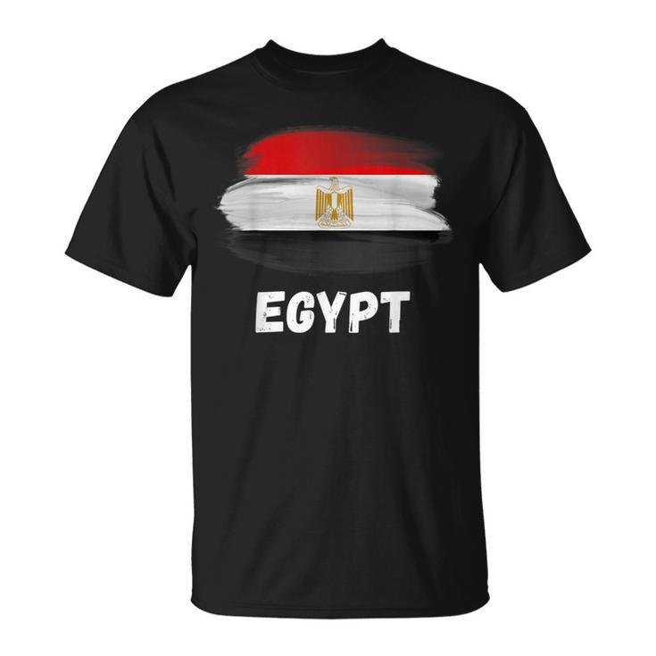 Egypt Flag Pride Retro Egyptian Flag Family Matching  Unisex T-Shirt