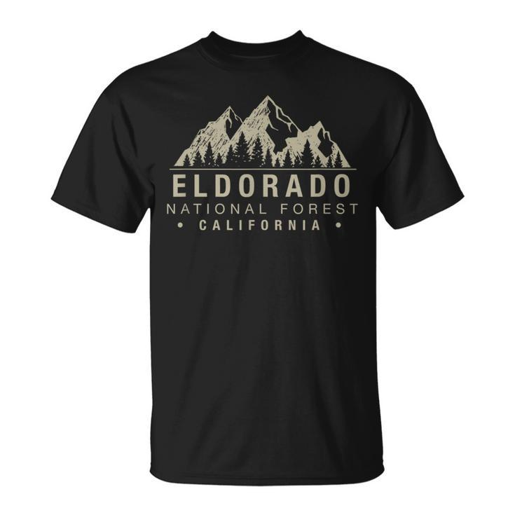 Eldorado National Forest California T-Shirt