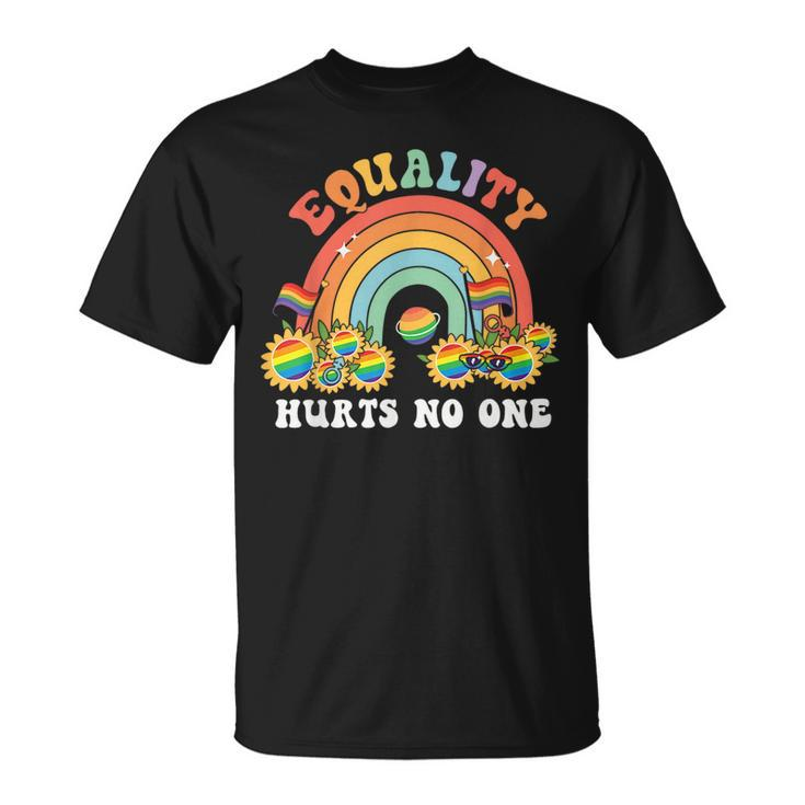 Equality Hurts No One Lgbt Pride T  Gay Pride T   Unisex T-Shirt