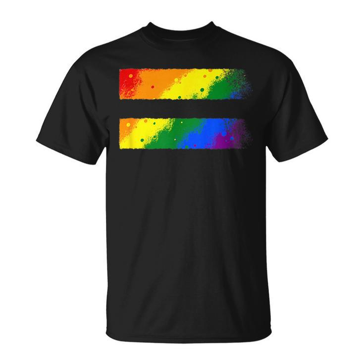 Equality Lgbt Pride Awareness For Gay & Lesbian Equal Sign  Unisex T-Shirt