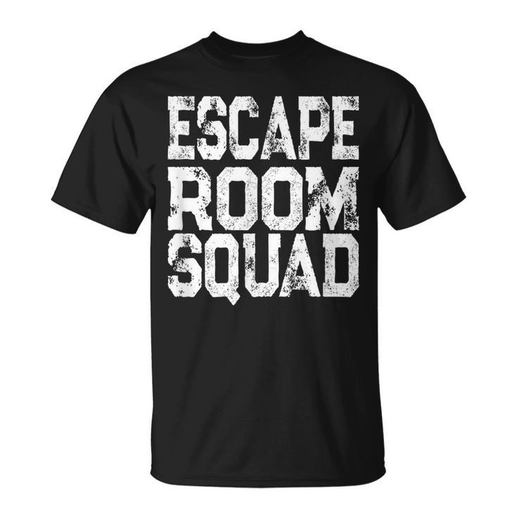 Escape Room Squad  Matching Escape Room Group Unisex T-Shirt