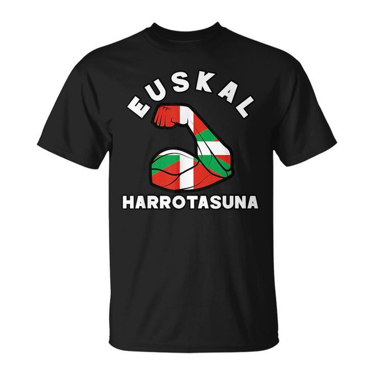 Euskal Harrotasuna Bandera Vasca Basque Country Flag Pride  Unisex T-Shirt