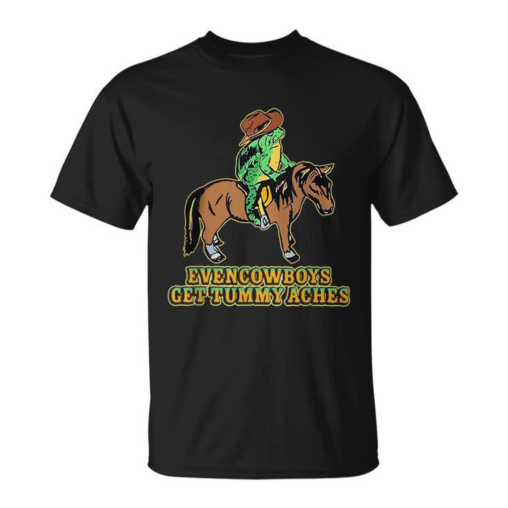 Even Cowboys Get Tummy Ache Cowboys Tummy Ache Survivor T-Shirt