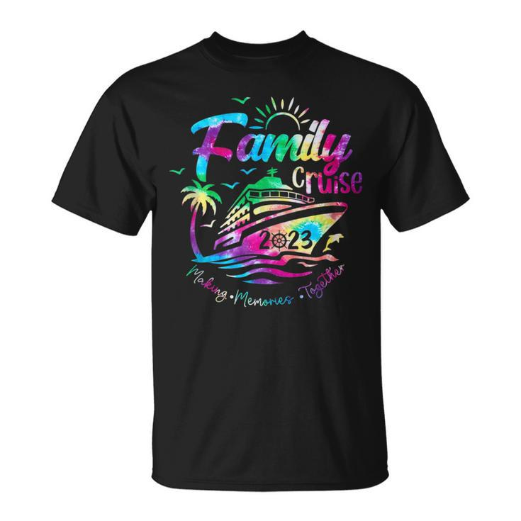 Family Cruise 2023 Vacation Making Memories Together T-shirt