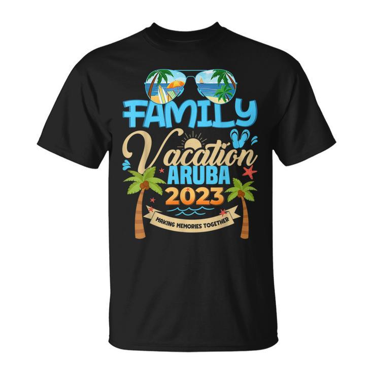 Family Cruise Aruba 2023 Summer Matching Vacation 2023  Unisex T-Shirt