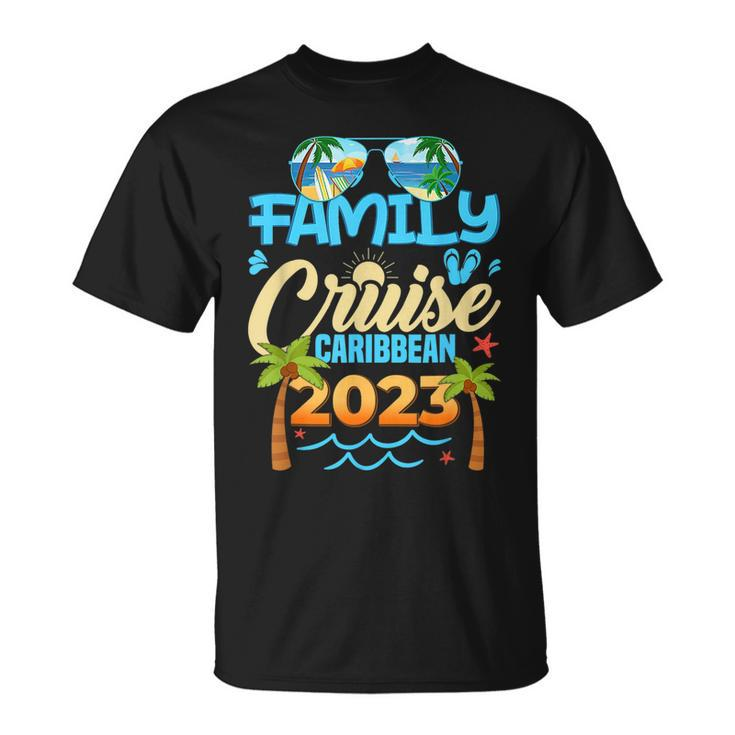 Family Cruise Caribbean 2023 Summer Matching Vacation 2023  Unisex T-Shirt