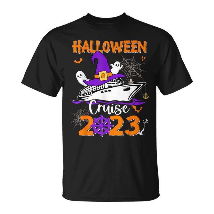 Family Halloween Cruise 2023 Witches Ghost Trip Matching T-Shirt