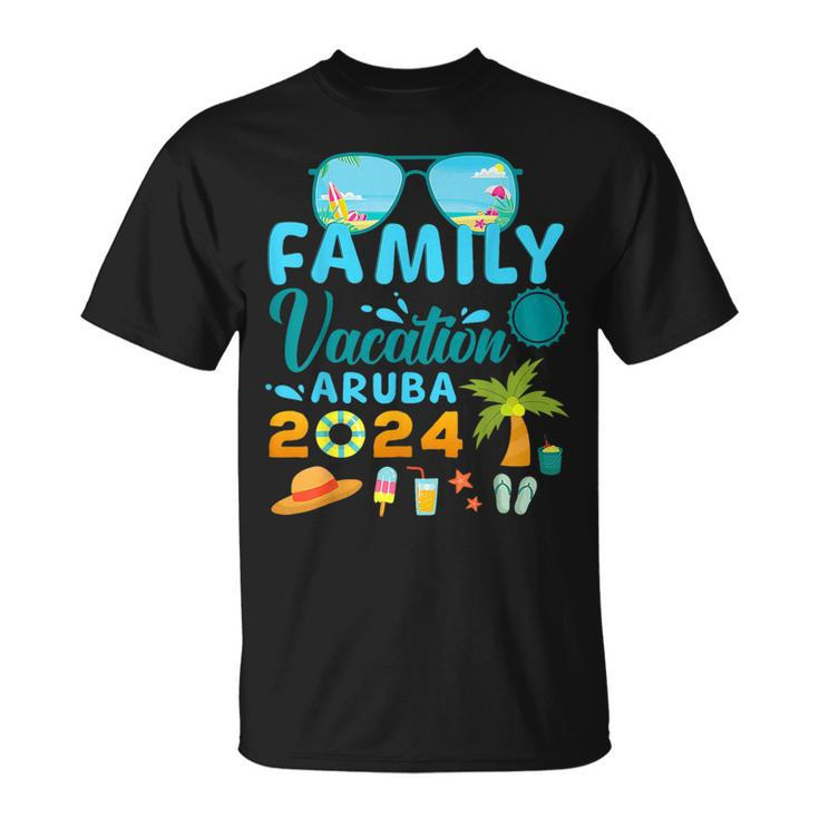 Family Vacation Aruba 2024 Matching Family Vacation 2024 T-Shirt