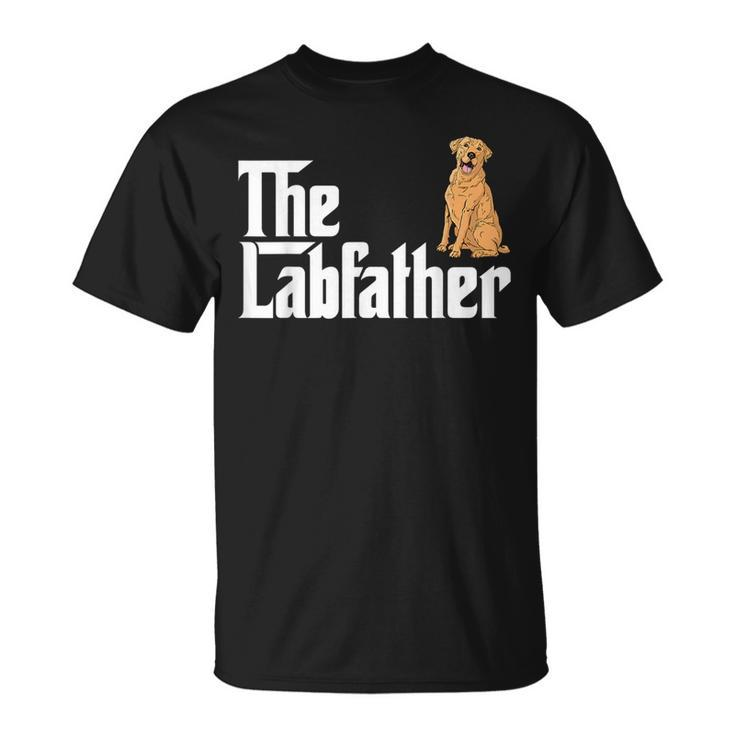 Fathers Day | Labrador Daddy | Dog Lover | The Lab Father  Unisex T-Shirt