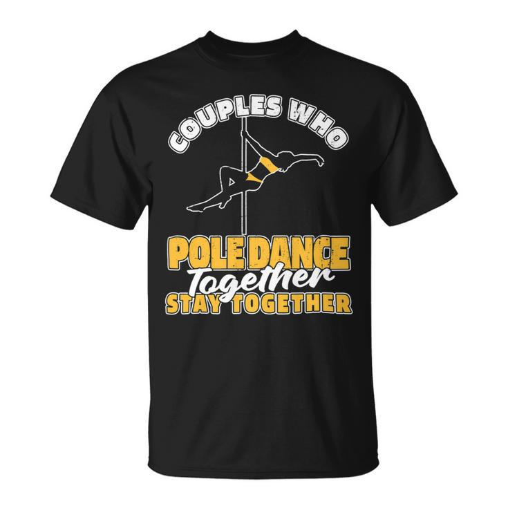 Fitness Couple Dancer Fit Pole Dancing Unisex T-Shirt