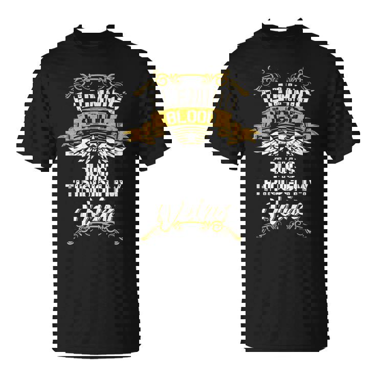 Fleming Blood Runs Through My Veins T-Shirt