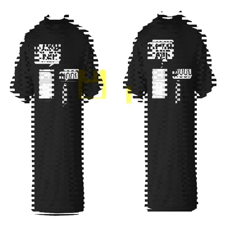 Floppy Disk & Usb Flash Drive Nerdy Father Computer Geek Tee Floppy Disk & Usb Flash Drive Nerdy Father Computer Geek Tee