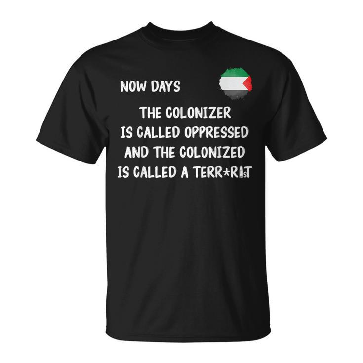 Free Palestine Support Middle East Peace T-Shirt