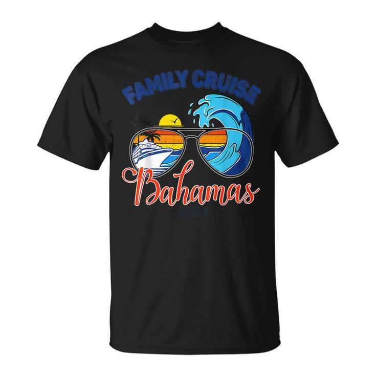 Friends Cruise The Bahamas 2024 Sunglasses Traveling T-Shirt