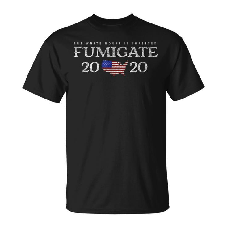 Fumigate 2020 White House Infested Trump Is A Rat Protest T-shirt