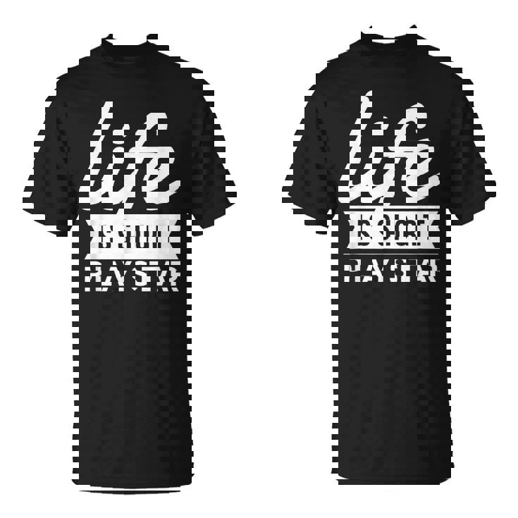 Fun Musician Life Is Short Play Sitar T-Shirt