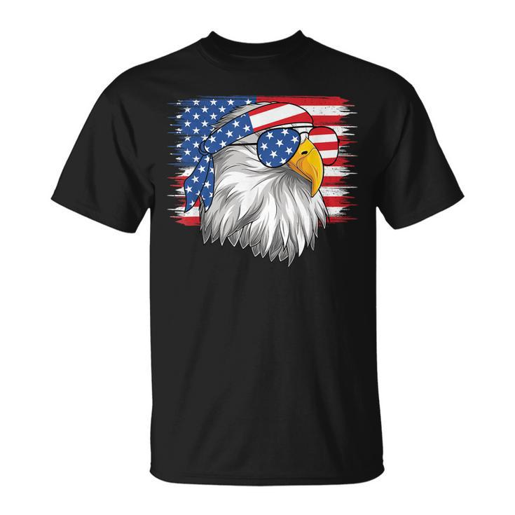 Funny 4Th Of July American Flag Patriotic Eagle Usa  Unisex T-Shirt