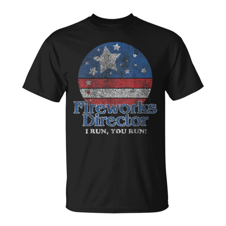 Funny 4Th Of July  Fireworks Director  Gift Unisex T-Shirt