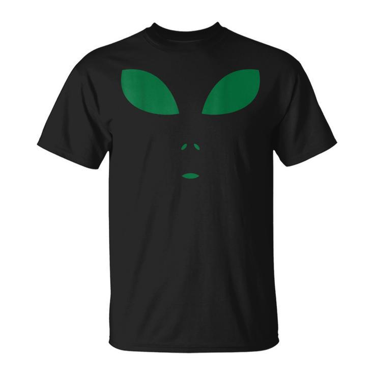Funny Alien Face Scary Science Fiction Geek Gift  Unisex T-Shirt