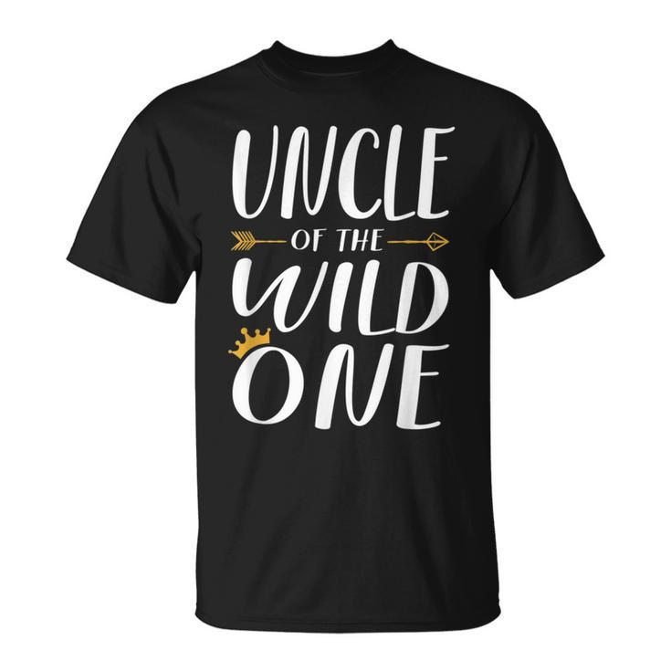 Funny  Awesome Uncle Of The Wild One Thing 1St Birthday Funny Gifts For Uncle Unisex T-Shirt