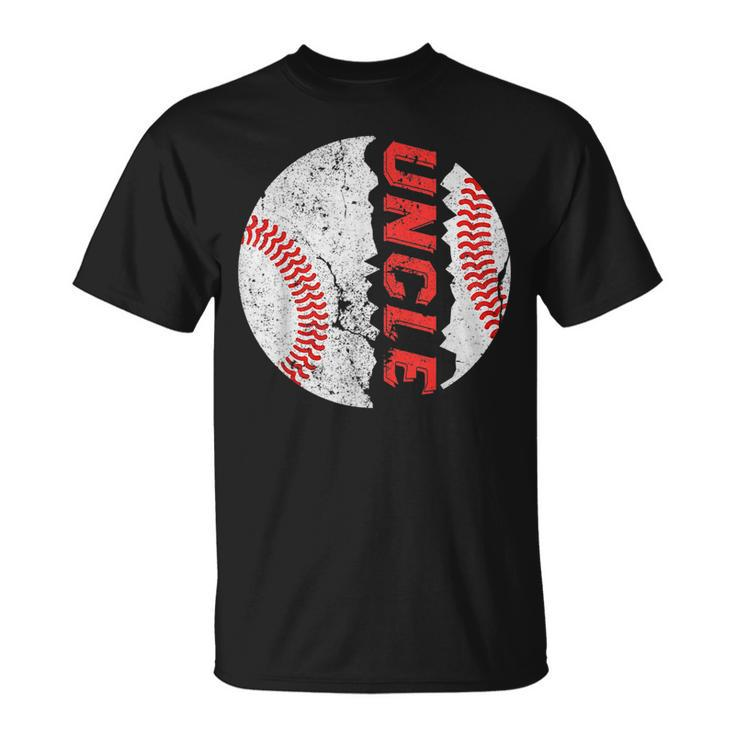 Funny Ball Uncle Softball Baseball Bday Graphic Fathers Day  Unisex T-Shirt