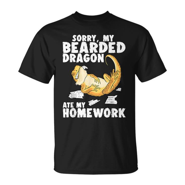 Bearded Dragon Lizard Lover Bearded Dragon T-Shirt