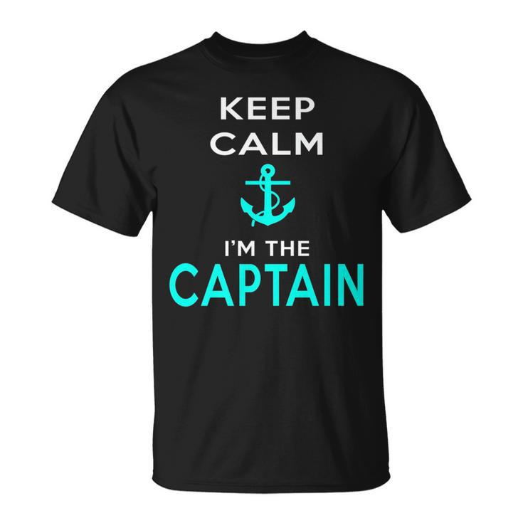 Funny Boat Captain Sailing Humor Quote Nautical Anchor   Unisex T-Shirt