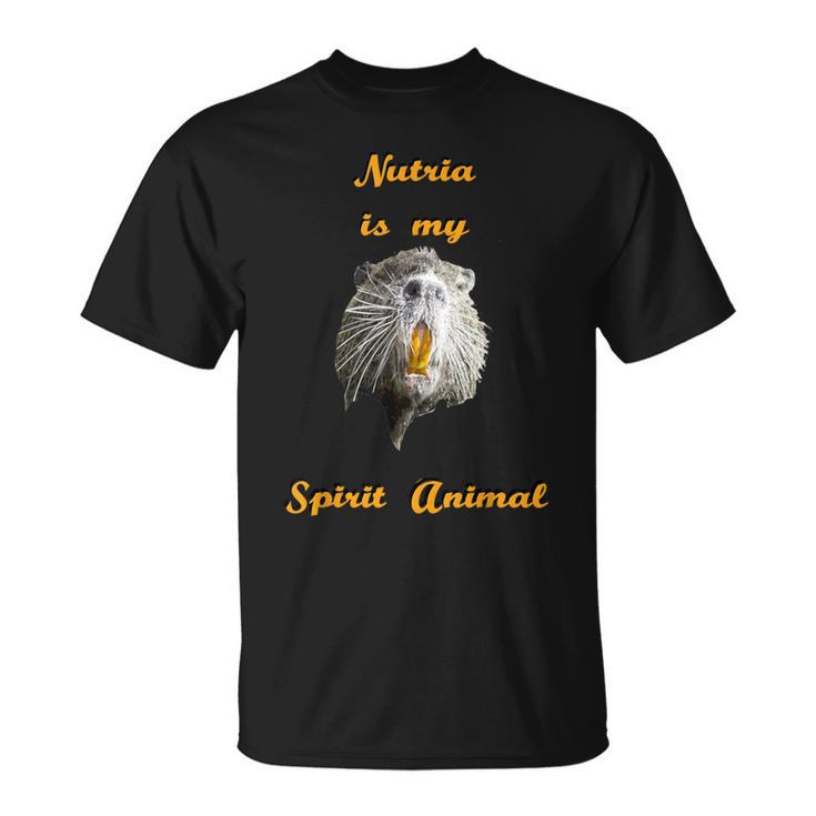 Cajun Louisiana Nutria Rat Spirit Animal T-Shirt