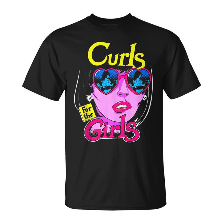 Funny Curls For Girls Gym Weightlifting Bodybuilding Fitness  Unisex T-Shirt