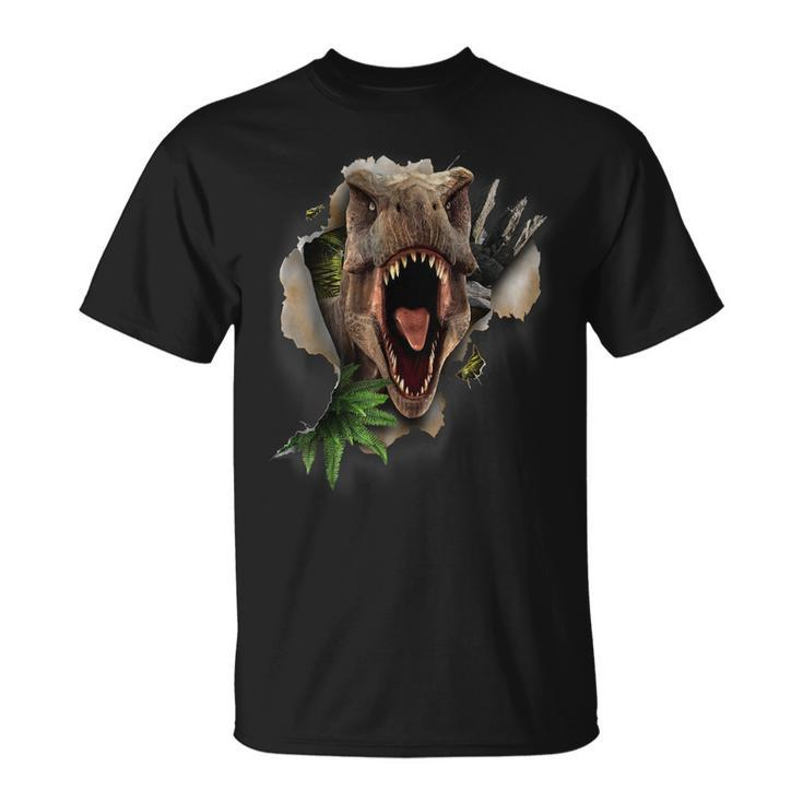 Funny Dino Tyrannosaurus T Rex Funny Dinosaur  Unisex T-Shirt