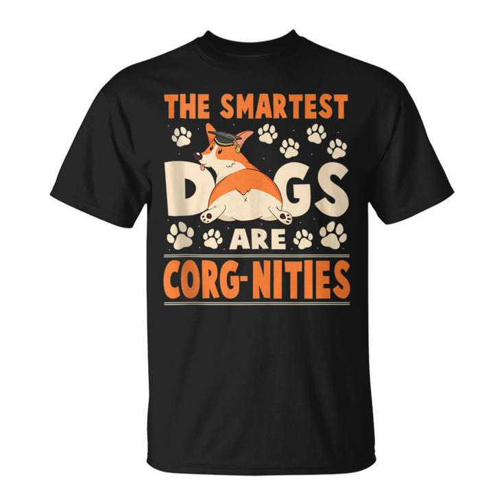 Funny Dog Corg-Nities Pun - Corgi  Unisex T-Shirt