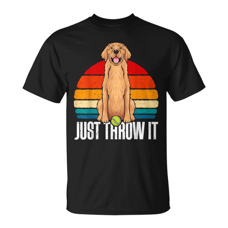 Dog Lover Golden Retriever Dog Golden Retriever T-Shirt