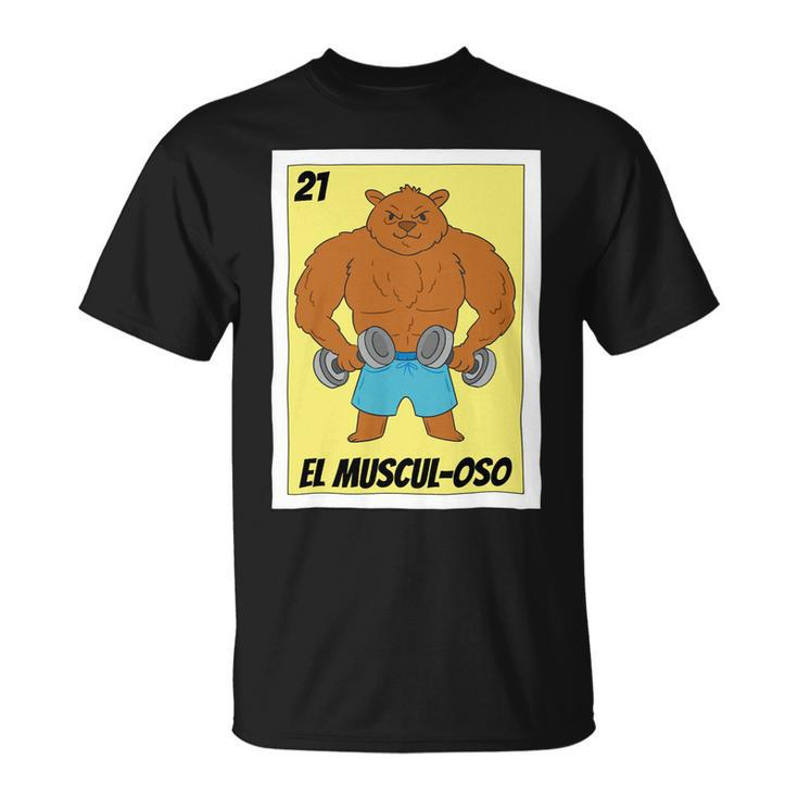 Funny Fitness Mexican Design El Musculoso _1 Unisex T-Shirt